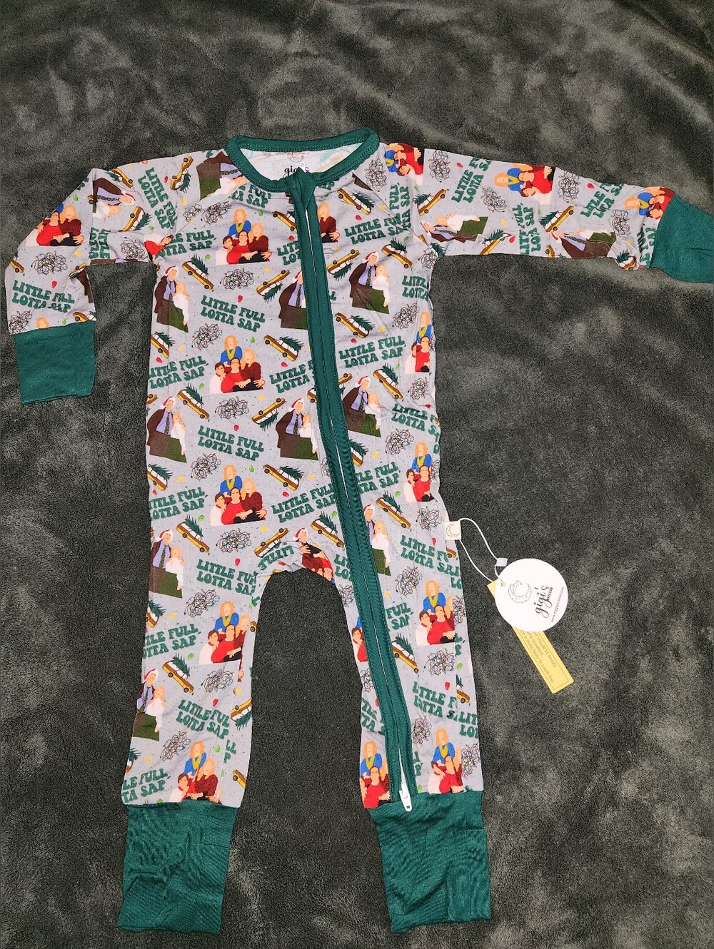 Christmas Vacation Bamboo Zippy